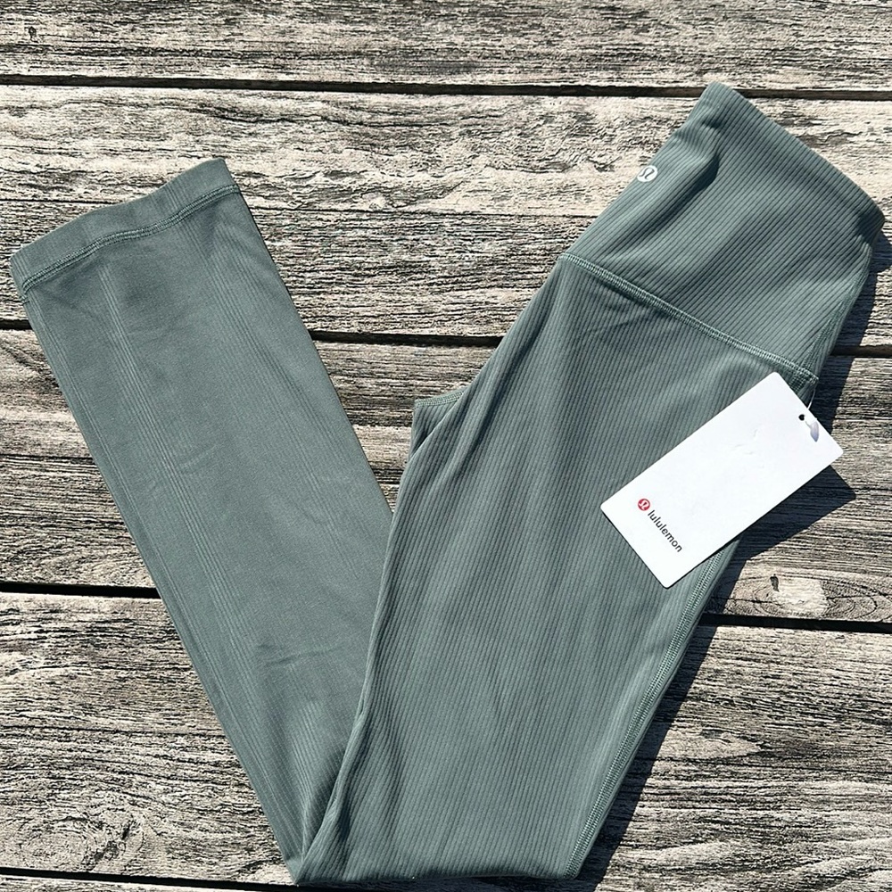lululemon athletica Gray Boot Cut Pants